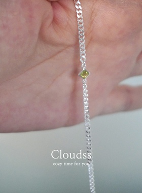 「光年记」S925纯银手链女小众设计生辰石闺蜜礼物
