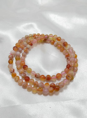 碧玺南红蓝水翡翠紫罗兰松紧手链