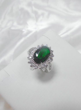 女士铜镀金夸张戒指指环大厂尾货