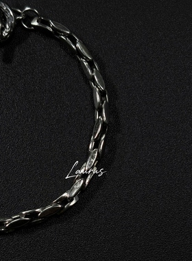 Laurus｜钛钢OT扣极简手链Vintage男女冷淡风街头高反光不褪色