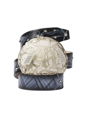 Travis Scott 同款Arlette Buckle Belt手工金属腰带