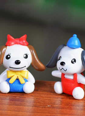 diy微景观生态瓶盆栽卡通动物