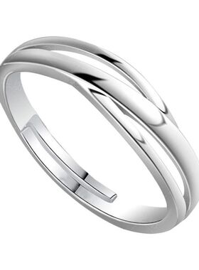 动漫缘之空 穹妹同款戒指电镀银不掉色春日野穹同款穹妹学生饰品