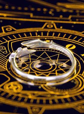 全职指环 周泽楷一枪穿云荒火碎霜COS戒指二次元动漫周边饰品