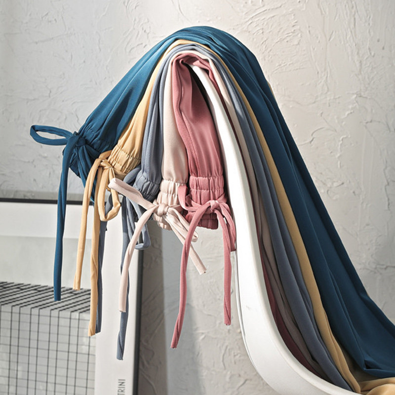 云朵裤阔腿裤女2020新款春秋高腰 伊索芙休闲裤