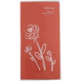 Примечание для учетных записей Silm Hand Print Plastic Leking Weeks Fresh Transparent Book Book Book
