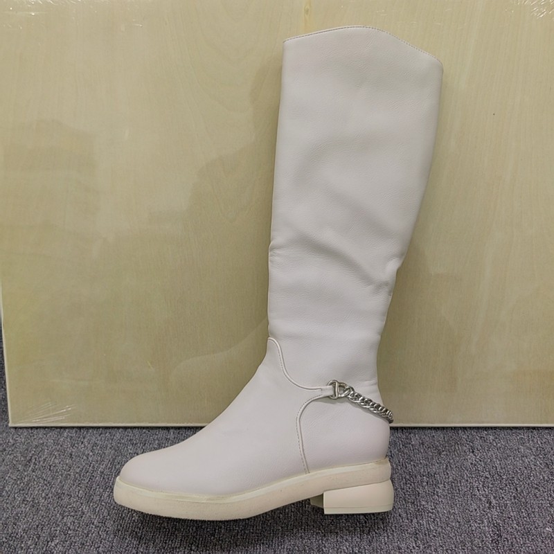 撤柜清仓处理英伦风高筒骑士靴女侧拉链皮带扣显瘦长筒靴平底圆头,淘宝优惠券,粉丝福利购,淘宝优惠卷