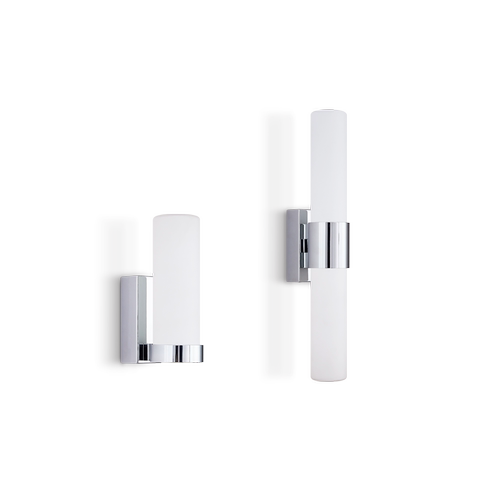 简约现代壁灯客厅背景墙壁灯北欧楼梯过道卧室床头圆形玻璃镜前灯 - 图3