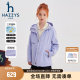 Hazzys Haggis children's windbreaker 2025 autumn new big children's three-proof breathable plus velvet thick coat
