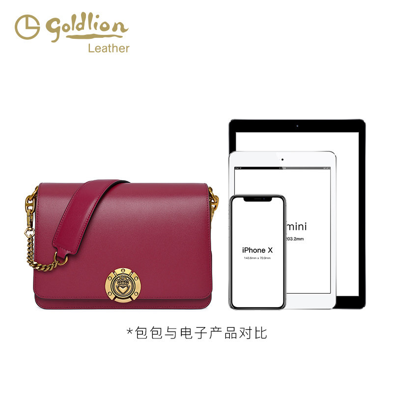 金利来2020新款单肩斜挎春秋小方包 金利来女包女士包袋