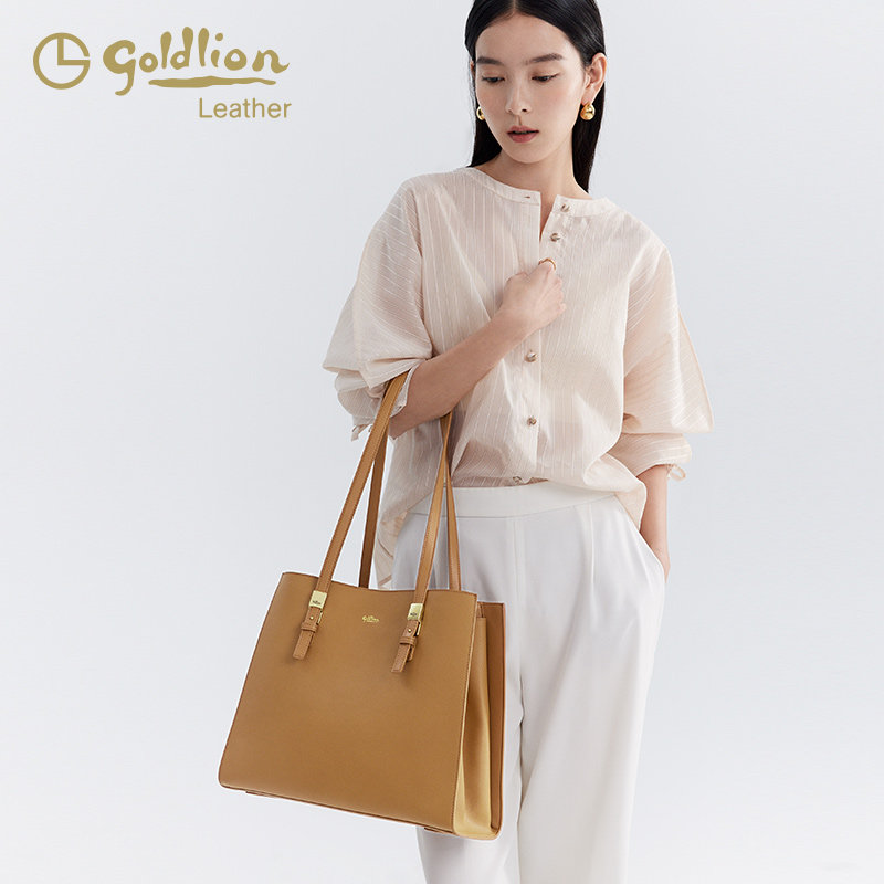 金利来2023新款复古女大容量手提包 金利来女包女士包袋