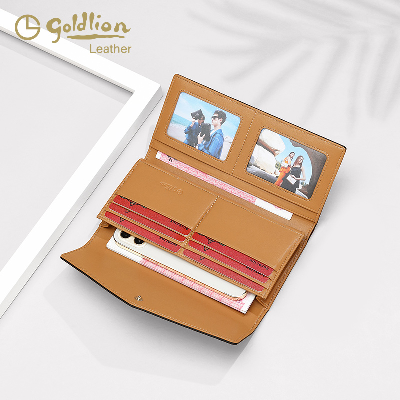 金利来2023年新款设计潮pvc手拿包 金利来女包钱包