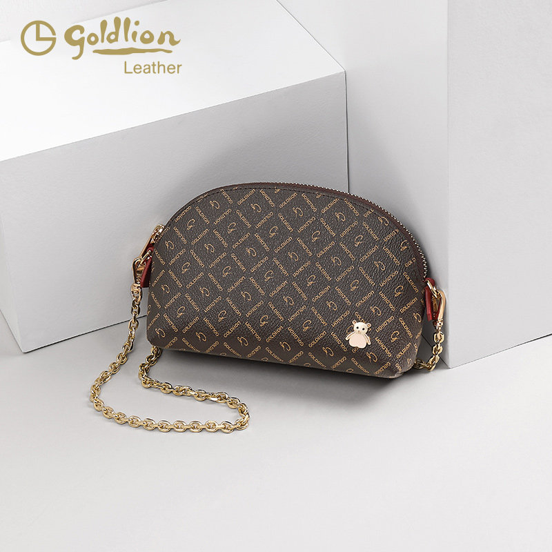 金利来2021新款单肩斜挎链条女包 金利来女包女士包袋