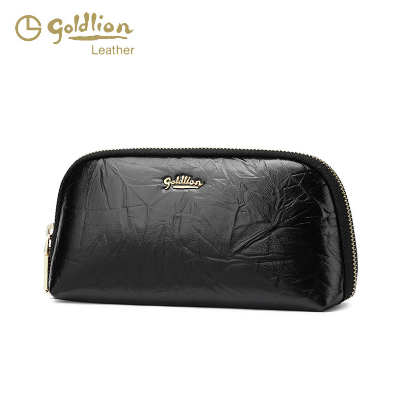 金利来真皮女包卡包2026新款大容量手机零钱包黑色百搭牛皮手拿包,淘宝优惠券,粉丝福利购,淘宝优惠卷