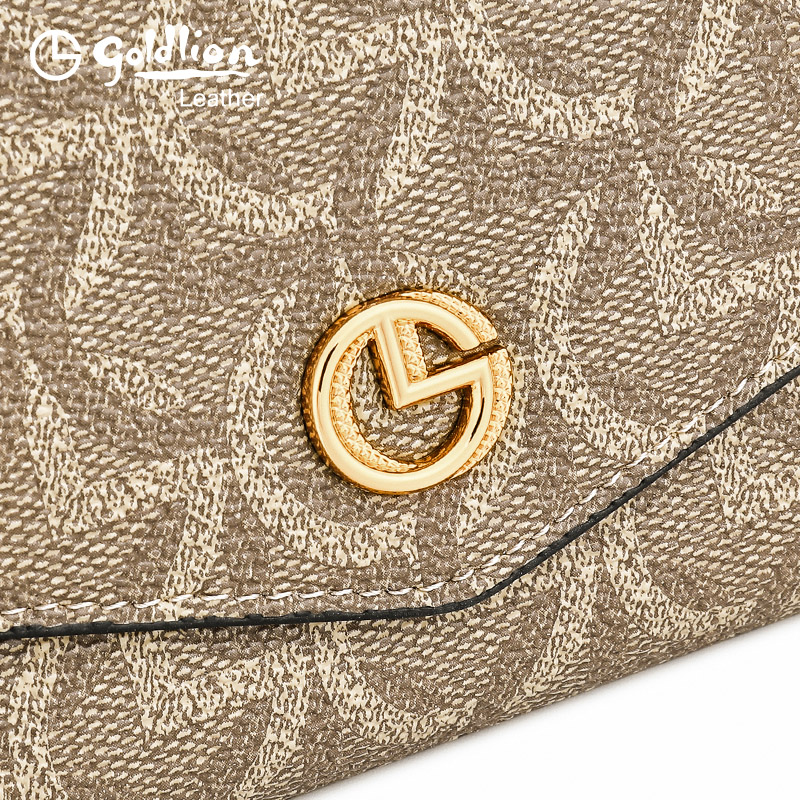 金利来2023年新款设计潮pvc手拿包 金利来女包钱包