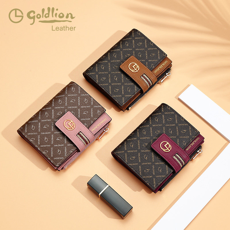 金利来女2020新款时尚简约零钱包 金利来女包钱包