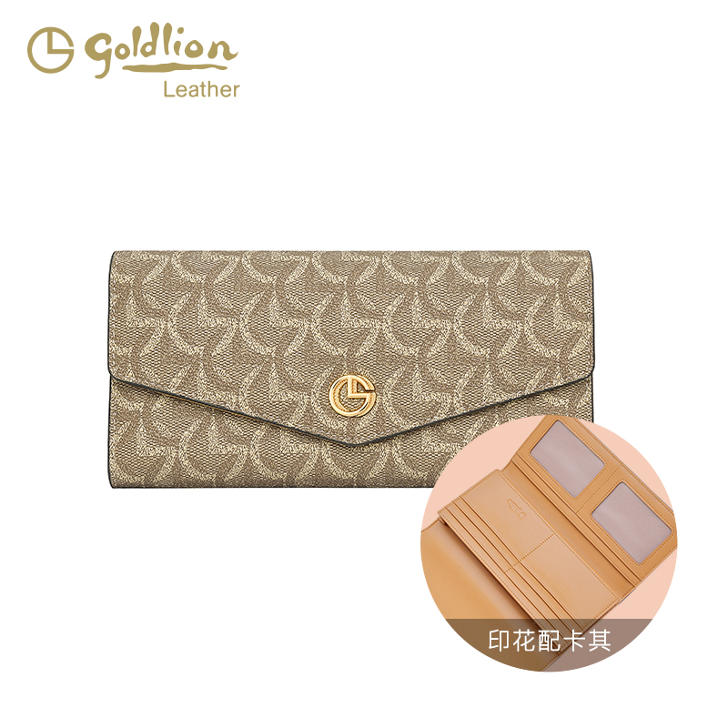 金利来2023年新款设计潮pvc手拿包 金利来女包钱包