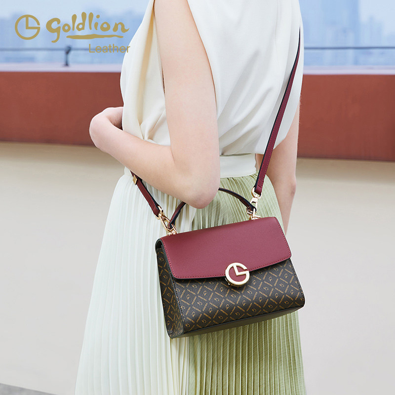 金利来2020新款潮流单肩女式斜挎包 金利来女包女士包袋