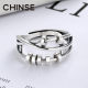 Shilai Run + Sterling Silver Korean Ring Girlfriend Style