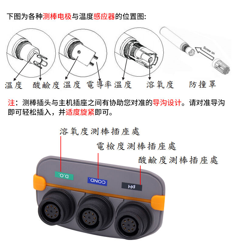 AZ86031溶氧仪咸度计测试仪电导率仪TDS水质测试笔衡欣DO溶解氧检 - 图2