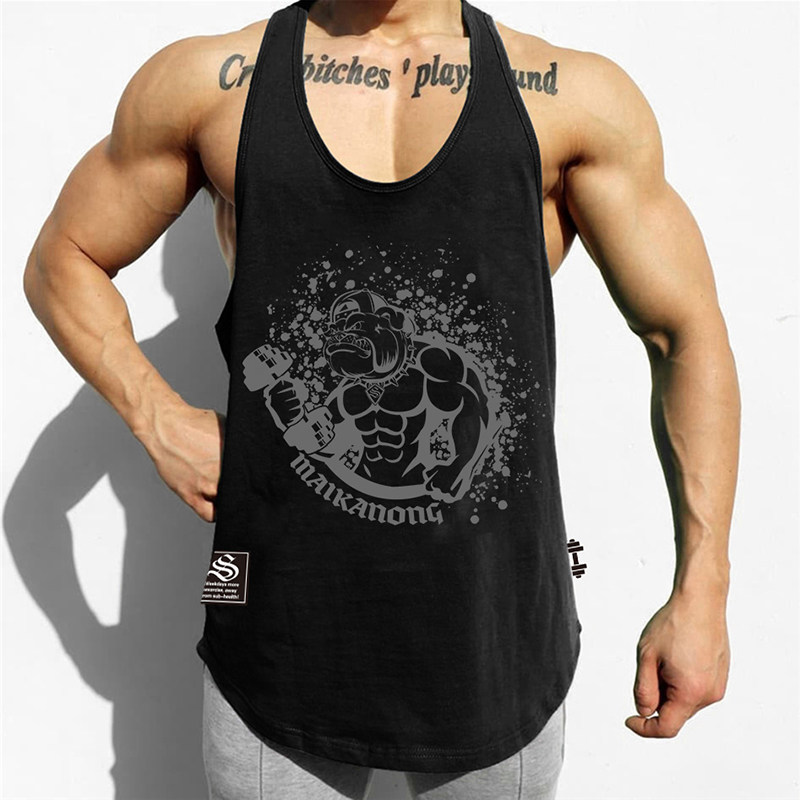 Makn运动训练背心男健身狗撸铁吊带上衣修身透气速干吸汗无袖t恤,淘宝优惠券,粉丝福利购,淘宝优惠卷