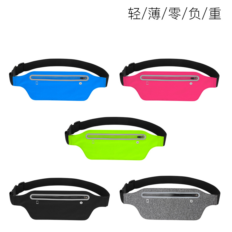 Sports running waist bag waterproof mobile phone arm bag-图0