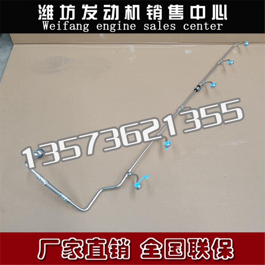 潍柴斯太尔WP12船舶用WP13柴油发动机1004465005燃油回油管总成 - 图0