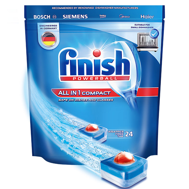 finish洗碗机洗涤剂多效清洁剂 finish景华洗碗机用洗涤剂