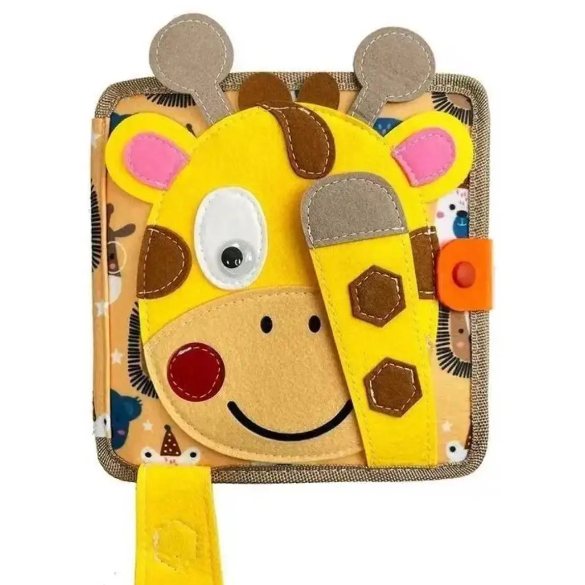 【儿保推荐6月龄+】 蒙氏早教启蒙忙碌书撕不烂毛毡故事安静书,淘宝优惠券,粉丝福利购,淘宝优惠卷