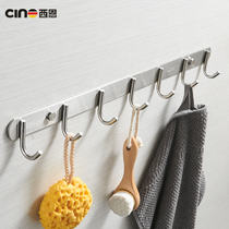 Kitchen Hook Stainless Steel Kitchen Vee Pendant Pan Shovel Hook Rack Wall-mounted Shelving shelving Hook Clothing Hook free of punch