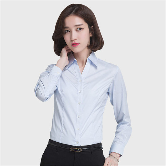 Весенне-осенняя рубашка с длинными рукавами для карьеры учителя на собеседовании на государственного служащего