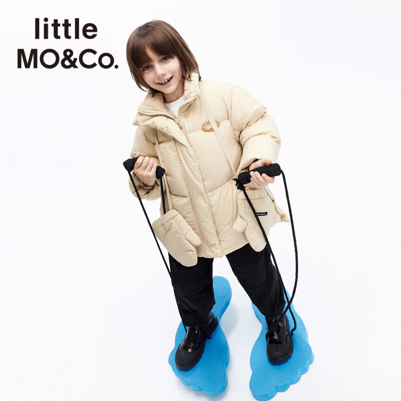 拜年服 加厚-little moco童装儿童羽绒服新年装女童冬装洋气保暖