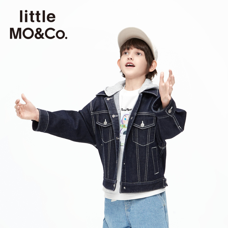  littlemoco儿童牛仔外套