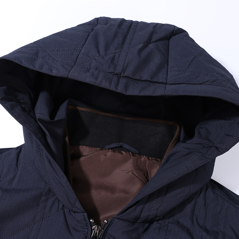 奥古利奥 连帽棉服男士春秋新品棉袄外套常规中年休闲棉衣大码,淘宝优惠券,粉丝福利购,淘宝优惠卷
