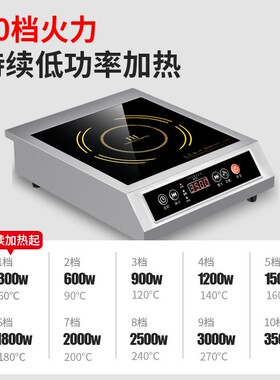 3500W足功率电磁炉小火持续加热