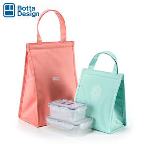 清新手提饭盒袋