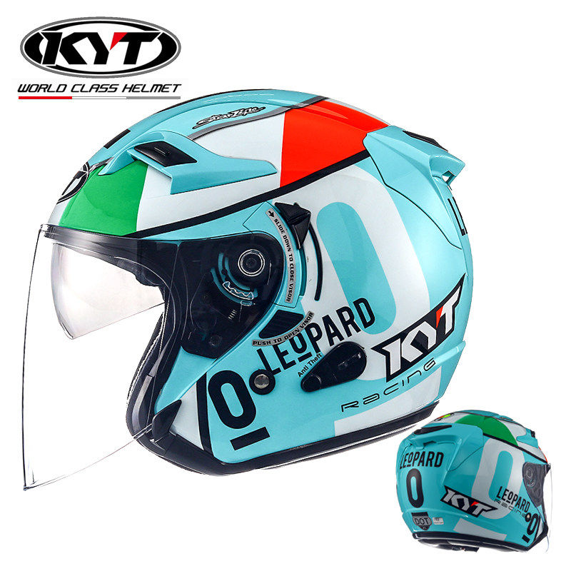 kyt half face helmet
