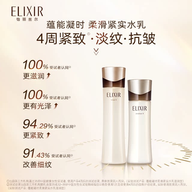 Elisir Yunner Time Water + Multi-effect Rejuvenating Essence ບຳລຸງຜິວໜ້າຂອງແທ້