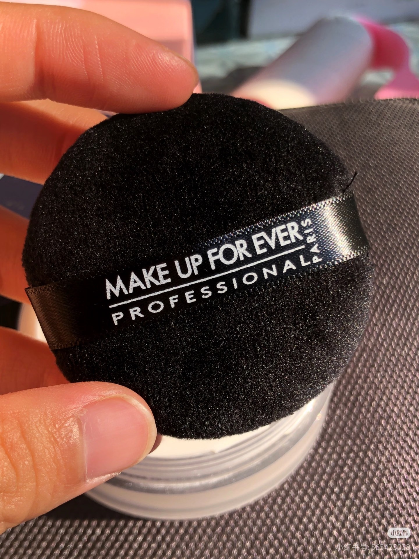 makeupforever玫珂.菲散粉粉扑平替替换蜜粉饼定妆专用植绒散粉扑 - 图2