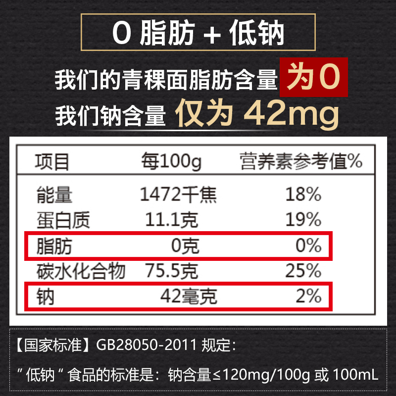 品品好旗舰店青稞挂面食品荞麦面条低脂主食代餐 - 图1