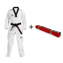 Arena Taekwondo Children Adults Training Equipment All-cotton Long Sleeves Men And Women Taekwondo Training Clothing Belt Suit