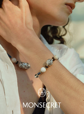 MONSECRET 2025 溯形编绳项链小众设计感手链套组轻奢时尚配饰