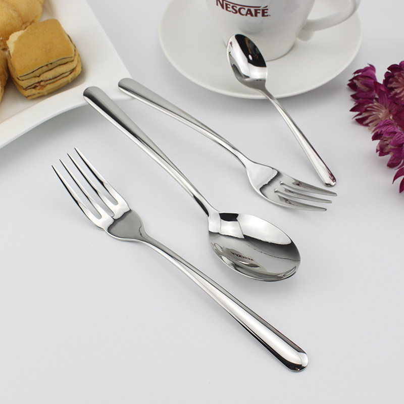 出口餐具BRA18/10不锈钢西餐勺饭勺西餐叉牛排叉子甜品叉咖啡勺子,淘宝优惠券,粉丝福利购,淘宝优惠卷