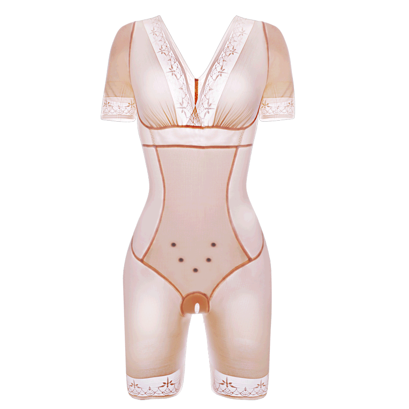 正品美人谣计燃脂塑身内衣服瘦身女 伊馨茜内衣塑身连体衣