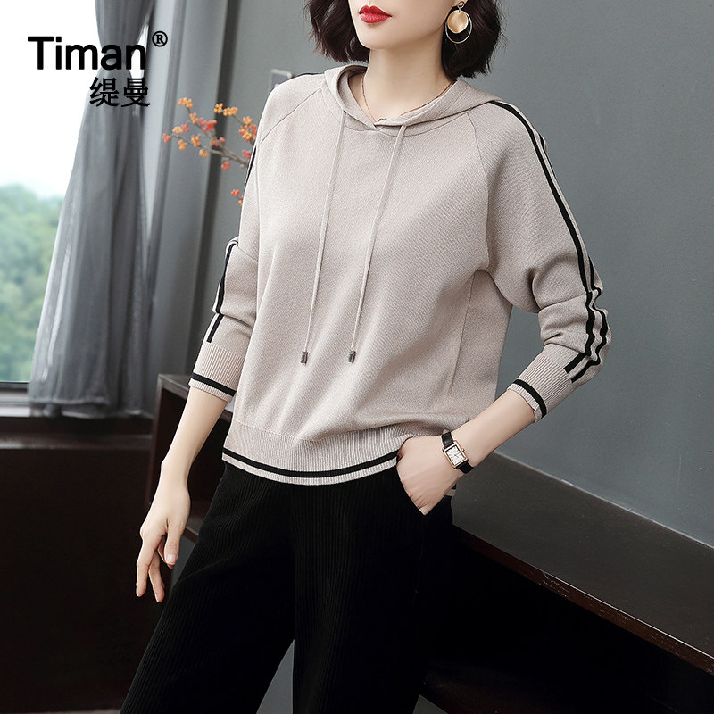 40岁女士2020宽松50四十岁女卫衣 缇曼服饰卫衣/绒衫