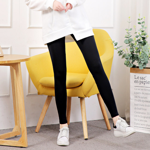 Modal women's leggings thin large size slim autumn pants