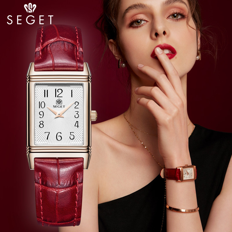 世爵瑞士女士ins风简约气质小女表 世爵国产腕表