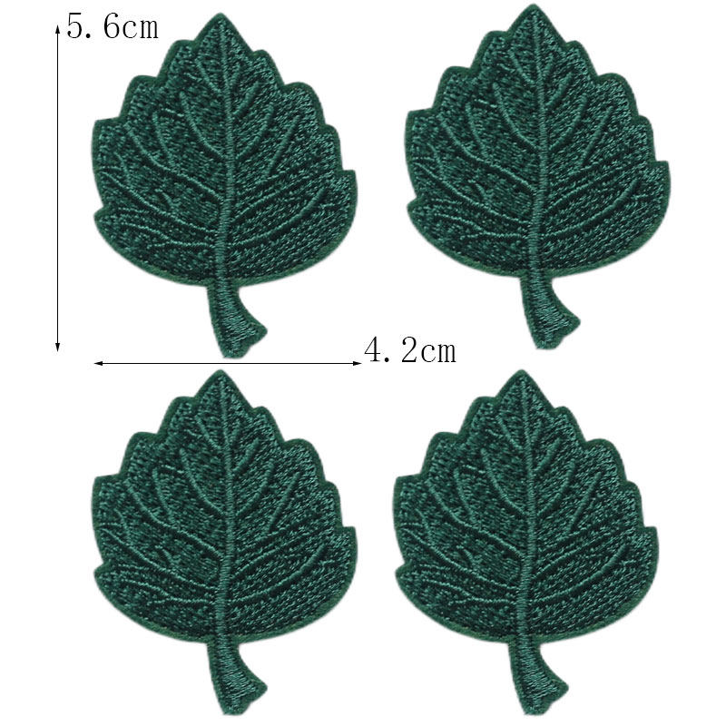自粘墨绿色补丁贴衣服裤羽绒鞋帽装饰贴无痕修复破洞贴花刺绣布贴,淘宝优惠券,粉丝福利购,淘宝优惠卷