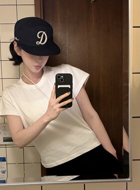 Jennie同款英伦千鸟格平顶棒球帽