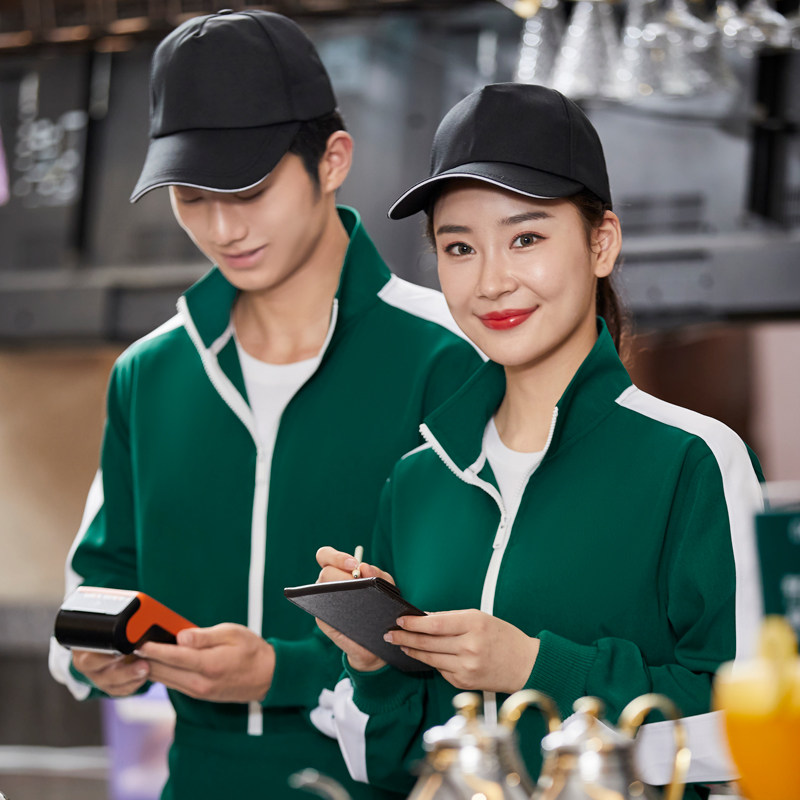 纯棉广告工作服长袖秋冬套装卫衣 奥娅图卫衣